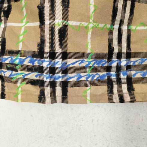 バーバリー BURBERRY ブルーネオン柄 ノヴァチェックワンピース レディース 14