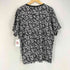 エムエムシックスメゾンマルジェラ MM6 Maison Margiela 紙タグ総柄デザインワイドTシャツ レディース 16