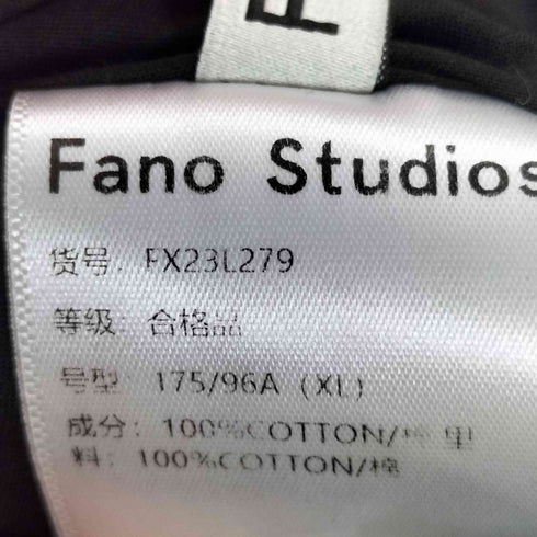 ファノストゥディオズ Fano Studios Vネックフライングパフスリーブワンピース レディース import:XL