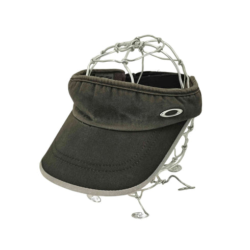 オークリー OAKLEY 00S メタルロゴサンバイザー メンズ