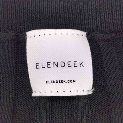 エレンディーク ELENDEEK 25SS SHEER RIB KT シア―リブニット レディース FREE