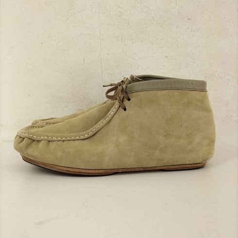 オーラリー AURALEE 23SS SUEDE MOCCASIN SHORT BOOTS メンズ 10