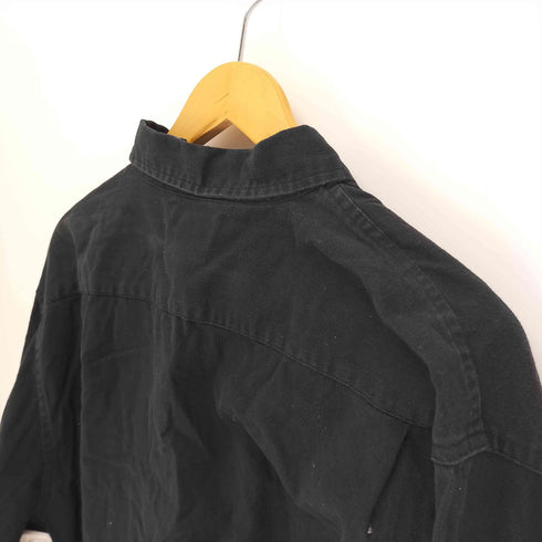 ラングラー Wrangler FLEX FOR COMFORT フラップポケット クロップド L/S オーバー シャツ レディース import:XL