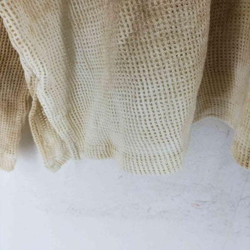 アンセルム ANCELLM DYED MESH LS T-SHIRT メンズ JPN:2
