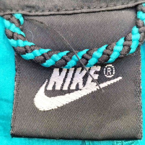 ナイキ NIKE ロゴ刺繍 ドローコード ナイロンジャケット メンズ import:M