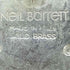 ニールバレット NEIL BARRETT レザーメッシュ ナローベルト メンズ