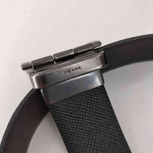 プラダ PRADA サフィアーノ リバーブル ベルト メンズ