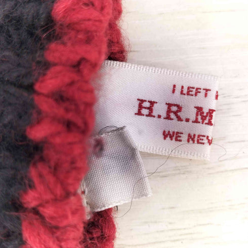 ハリウッドランチマーケット HOLLYWOOD RANCH MARKET H刺繍 ニット 手袋 グローブ メンズ M