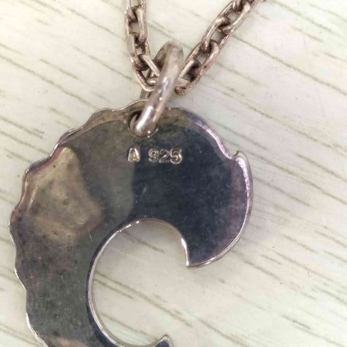 LONO 925刻印 フィッシュ モチーフ ペンダント ネックレス メンズ