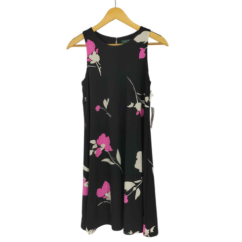 ローレンラルフローレン LAUREN RALPH LAUREN 花柄ノースリーブワンピース レディース JPN:2