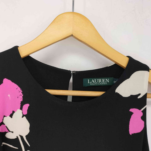 ローレンラルフローレン LAUREN RALPH LAUREN 花柄ノースリーブワンピース レディース JPN:2