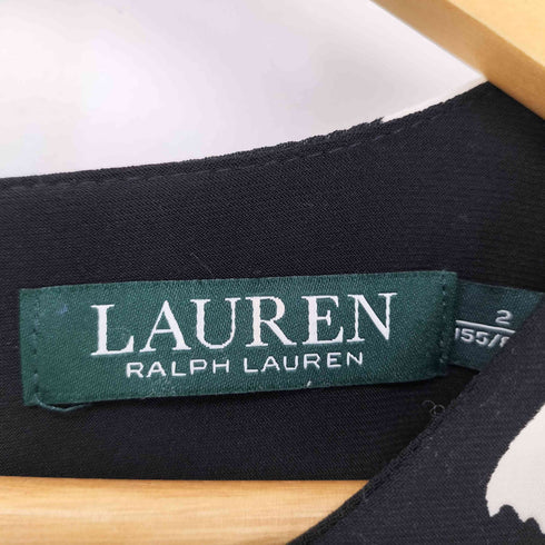 ローレンラルフローレン LAUREN RALPH LAUREN 花柄ノースリーブワンピース レディース JPN:2