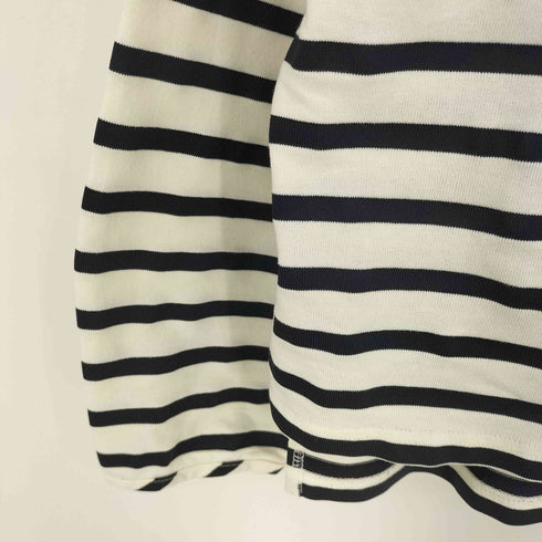 ビューティーアンドユースユナイテッドアローズ BEAUTY & YOUTH UNITED ARROWS ワイドボーダーパフスリーブボートネックカットソー レディース FREE