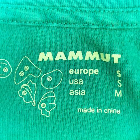 マムート MAMMUT プリント Tシャツ レディース import:S