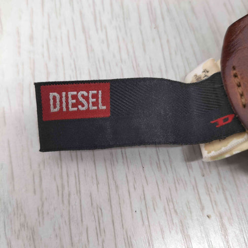 ディーゼル DIESEL イタリア製 ピンバックルレザーベルト メンズ