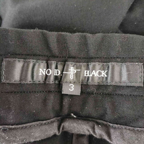 ノーアイディーブラック NO ID.BLACK TR ストレッチ ジャージ トラック PT メンズ JPN:3