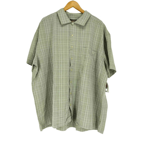 THE FOUNDRY レーヨン混チェックシャツ メンズ 3XL