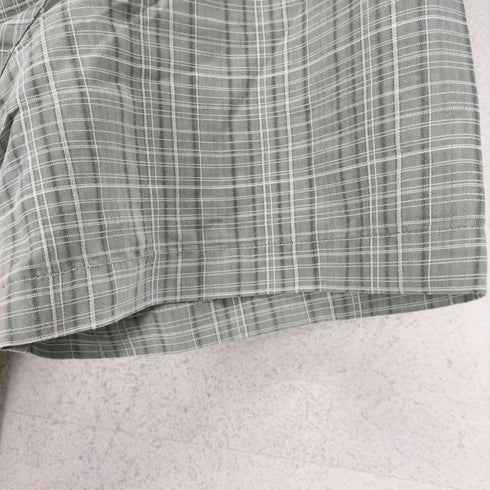 THE FOUNDRY レーヨン混チェックシャツ メンズ 3XL
