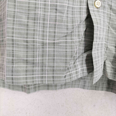 THE FOUNDRY レーヨン混チェックシャツ メンズ 3XL