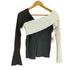 メルトザレディ Melt the lady bicolor knit tops レディース FREE