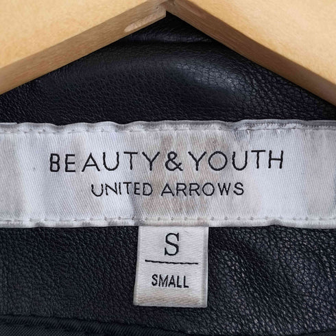 ビューティーアンドユースユナイテッドアローズ BEAUTY & YOUTH UNITED ARROWS シープ ダブルライダースジャケット メンズ JPN:S