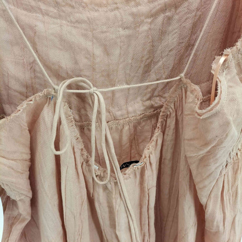 ザラ ZARA ZW COLLECTION ラミー混ミディワンピース レディース import:L