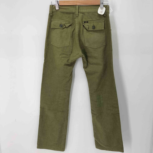 ウエス UES ボタンフライストレートワークパンツ レディース 28-32