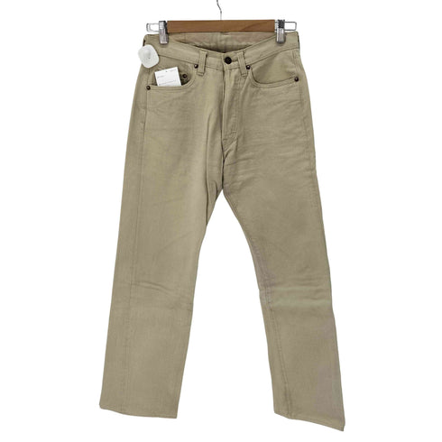 ウエス UES ボタンフライストレートデニムパンツ メンズ 29-32