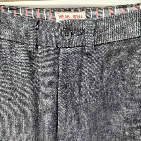 ウエス UES ボタンフライワークパンツ レディース 27-32