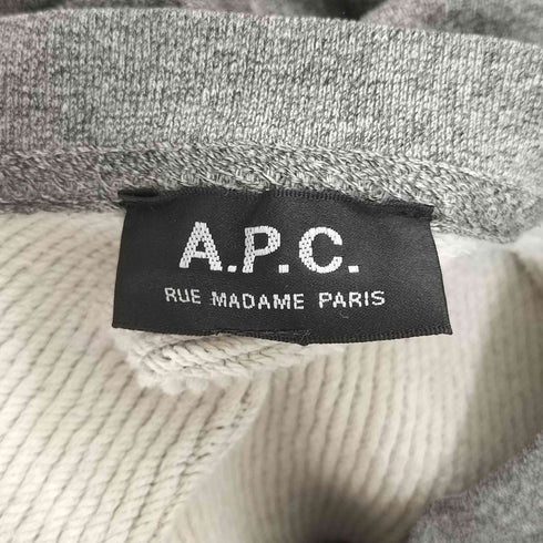 アーペーセー A.P.C. Rue Madame Paris Crewneck Sweatshirt クルーネック スウェットシャツ メンズ import:M