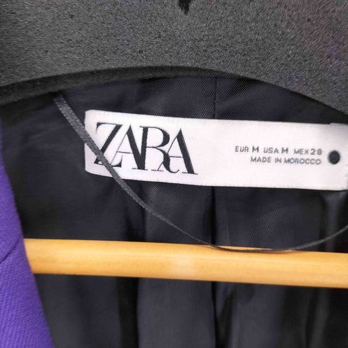 ザラ ZARA ダブル ブレスト テーラード ジャケット レディース import:M