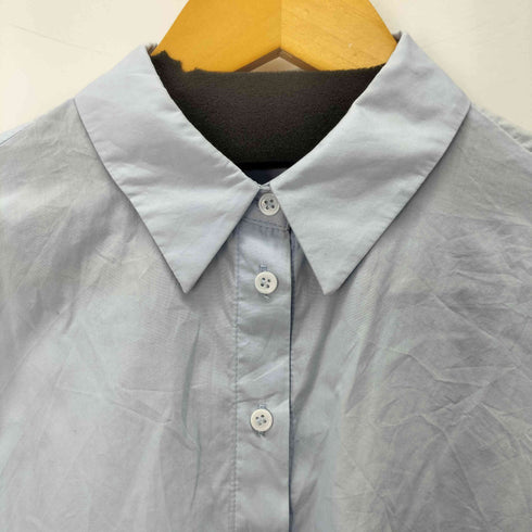 ザラ ZARA L/S アシンメトリーシャツワンピース レディース import:S