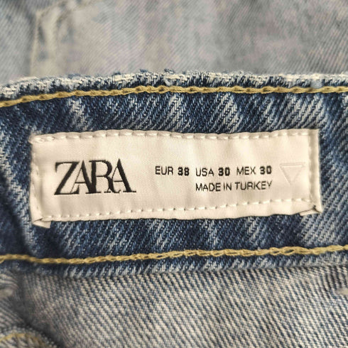 ザラ ZARA デニムパンツ フレア サイドジップ メンズ US:30-31