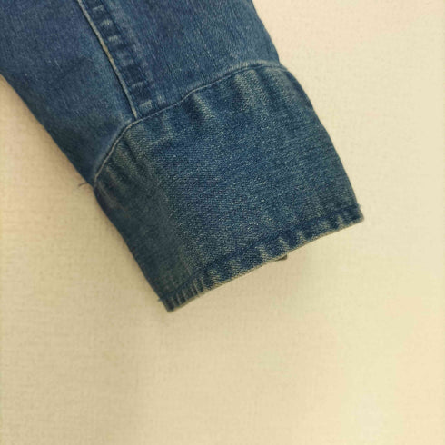 セマンティックデザイン semanticdesign 異素材 ドッキング ジップアップ パーカー レイヤード デニム シャツ メンズ import:S