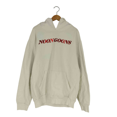 ヌーングーンズ NOON GOONS USA製 コットン プルオーバー プリントパーカー メンズ import:M