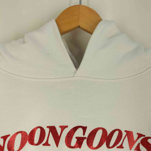 ヌーングーンズ NOON GOONS USA製 コットン プルオーバー プリントパーカー メンズ import:M
