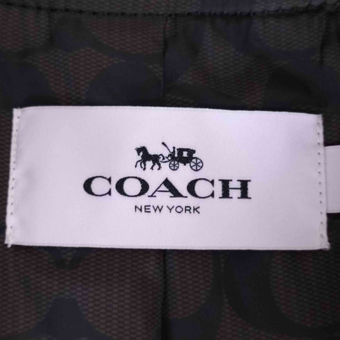 コーチ COACH 裏地シグネチャー ナイロン フライトジャケット MA-1 メンズ import:M