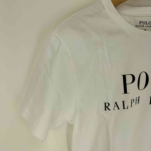 ポロラルフローレン POLO RALPH LAUREN LOGO Crew Neck T-shirts ロゴ クルーネック Tシャツ レディース import:M