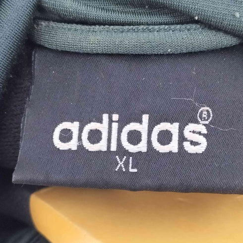アディダス adidas 90S 両面ロゴ刺繍 レイヤードトラックジャケット メンズ JPN:XL