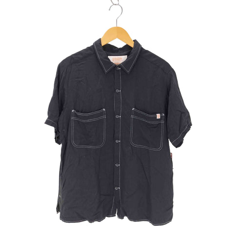 ユニバーサルオーバーオール UNIVERSAL OVERALL レーヨン半袖シャツ メンズ JPN:M