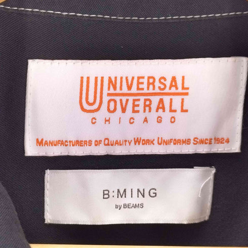 ユニバーサルオーバーオール UNIVERSAL OVERALL レーヨン半袖シャツ メンズ JPN:M
