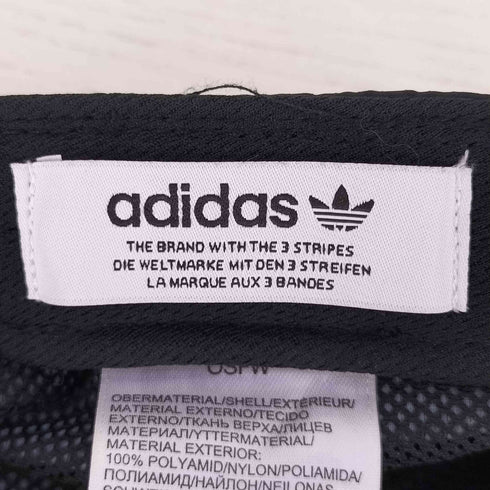アディダスオリジナルス adidas Originals Stylish Black Logo Cap スタイリッシュ ブラックロゴ キャップ メンズ