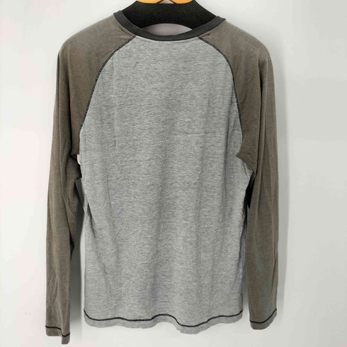 ナイキ NIKE 00S スウォッシュロゴプリントラグランスリーブロンT メンズ JPN:M