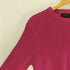 ザラ ZARA FINE COTTON 畔編み コットン クルーネック ニット セーター メンズ import:L