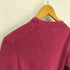 ザラ ZARA FINE COTTON 畔編み コットン クルーネック ニット セーター メンズ import:L