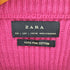 ザラ ZARA FINE COTTON 畔編み コットン クルーネック ニット セーター メンズ import:L