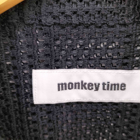 モンキータイム MONKEY TIME ダブルラッセル ショートスリーブ シャツ メンズ JPN:M