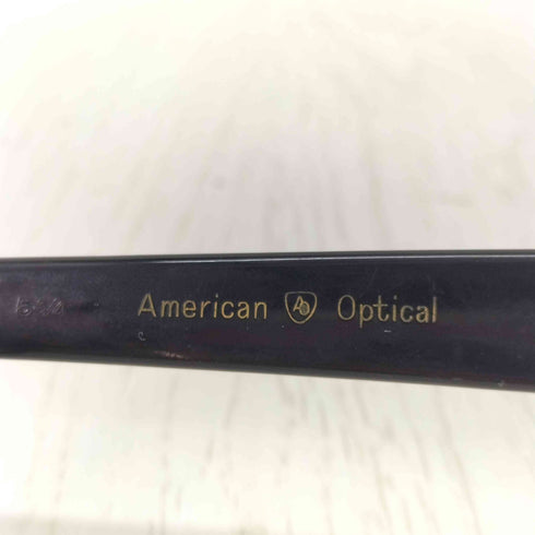american optical 60S スクエアメガネ メンズ 5 3/4