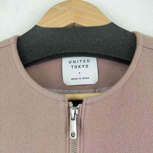 ユナイテッドトウキョウ UNITED TOKYO メリノメルトンノーカラーブルゾン メンズ JPN:1