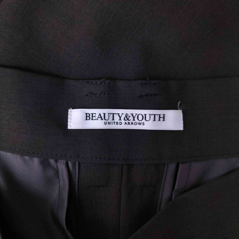 ビューティーアンドユースユナイテッドアローズ BEAUTY & YOUTH UNITED ARROWS 25SS ポプリン 2タック ラップパンツ ―ウォッシャブル― レディース JPN:M